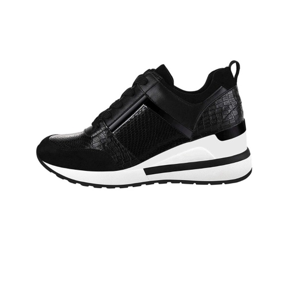 High Heel Fashion Lightweight Walk Wedge Snaekers - Picture 3 of 6